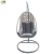 Import 2seater metal garden furniture patio furniture swing indoor/outdoor wicker hanging  egg from China
