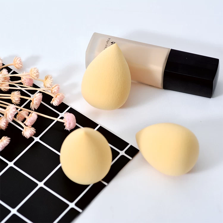 3 in 1 Nude Color Soft Beauty Cosmetic Puff Eco-Friendly Foundation Mini Makeup Sponge