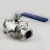 Import 3 pieces ball valve 3 way  flanged ball valve seat ring hot water ball valve from China