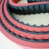 300H100 timing belt 762mm length 25.4mm width endless round drive belt with 8mm red rubber coat