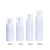 Import 30ml-100ml Frosted White Pink Blue Foam Pump Bottles Pet Facial Cleanser Foaming Soap Bottle from China