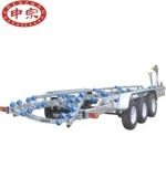 3500kgs max payload and 8600x2500mm(LxW) size long boat trailers