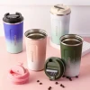 380Ml 510Ml Smart Temperature Display Stainless Steel Coffee Cup Double Wall Travel Office Coffee Vacuum Cup With Lid