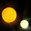 3D Moon Lamp, USB LED Night Light Magical Lunar Table Lamp Moon light Gift, Two Tone Touch Sensor