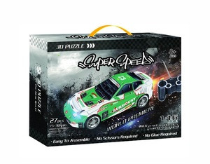 Buy 3d Remote Control Rc Jigsaw Puzzle Racing Toy Radio Control Car ...