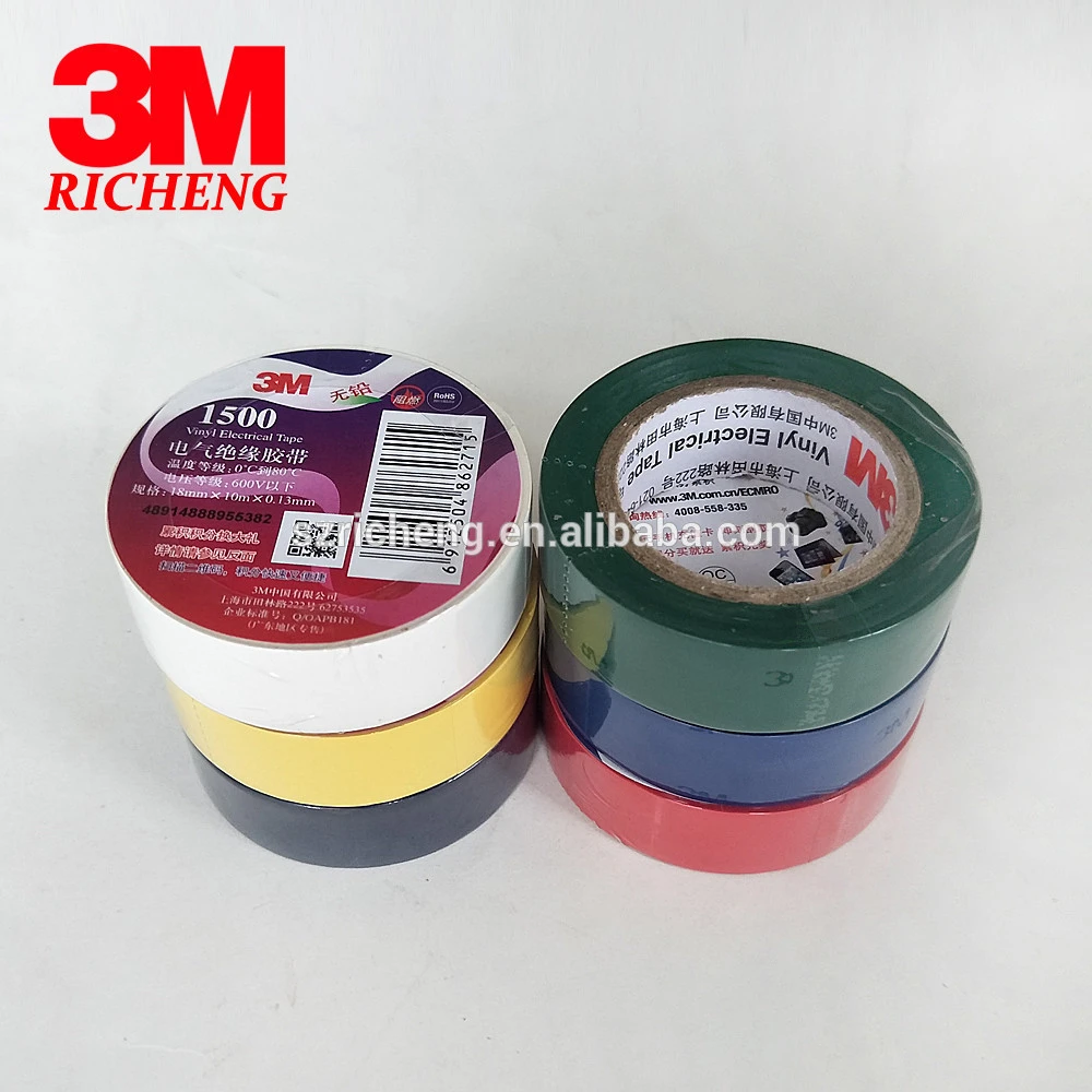 3M insulation tape/PVC material/ lead-free electrical tape 3M 1500