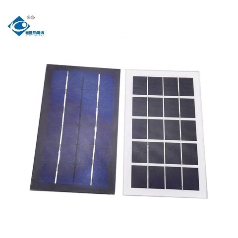 3W 0.51A Portable Solar Powered Charger 6V Innovative Products 2021 Glass Laminated Solar Panel