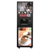 4 Hot 4 Cold Automatic Coffee Vending Machine with Coin Operated Maquina de cafe de te con leche inteligente