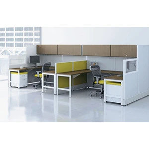 4 Person Workstation Two Sided Office Desk Factory Wholesale