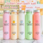 400ml Natural Organic Spa Bath Salts Shower Gel foam  Deep clean skin Scrub Hydrating Dead Sea Bath Salt