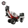 4.5 cubic self loading cement mixer truck for construction industry