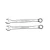 Import #45carbon steel Carbon steel full metric size combination spanner wrench set from China