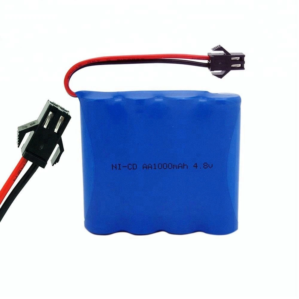 4.8V 1000mAh NiCd Nickel Cadmium AA Battery Pack SM 2P Plug for MZ 2015A RC Car, Toys, Lighting