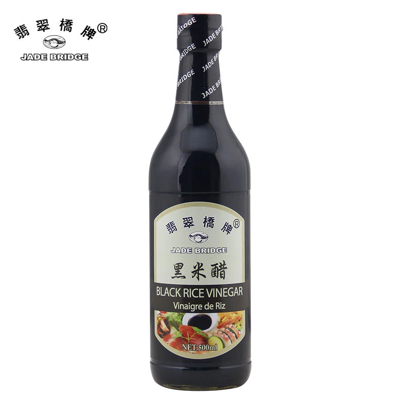 500 ml Jade Bridge Black Rice Vinegar benefit health oem with factory price
