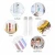Import 50ml  Mini Clear Gift Box Test Tubes Plastic Bath Salt Containers Party Candy Storage Vials With Aluminum Screw Lids from China