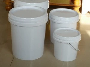 5L 10L 15L 20L plastic bucket with lid and handle plastic barrels