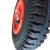 Import 6 inch 8 inch 10 inch pneumatic rubber caster wheels/casters with anti-slip tire 2.50-4 caster from China
