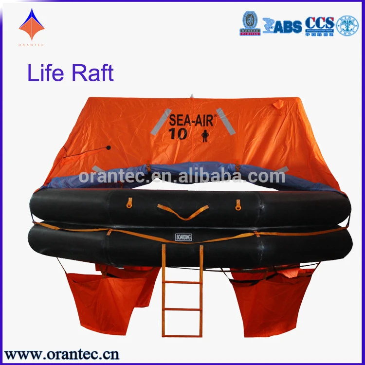 6 to 35 Person Self Inflating Throw Overboard Inflatable Life Raft Cheap Price