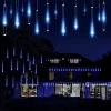 60cm 80cm 100cm meteor starfall led tube light New Year decoration holiday lights IP65 waterproof outdoor tree lights