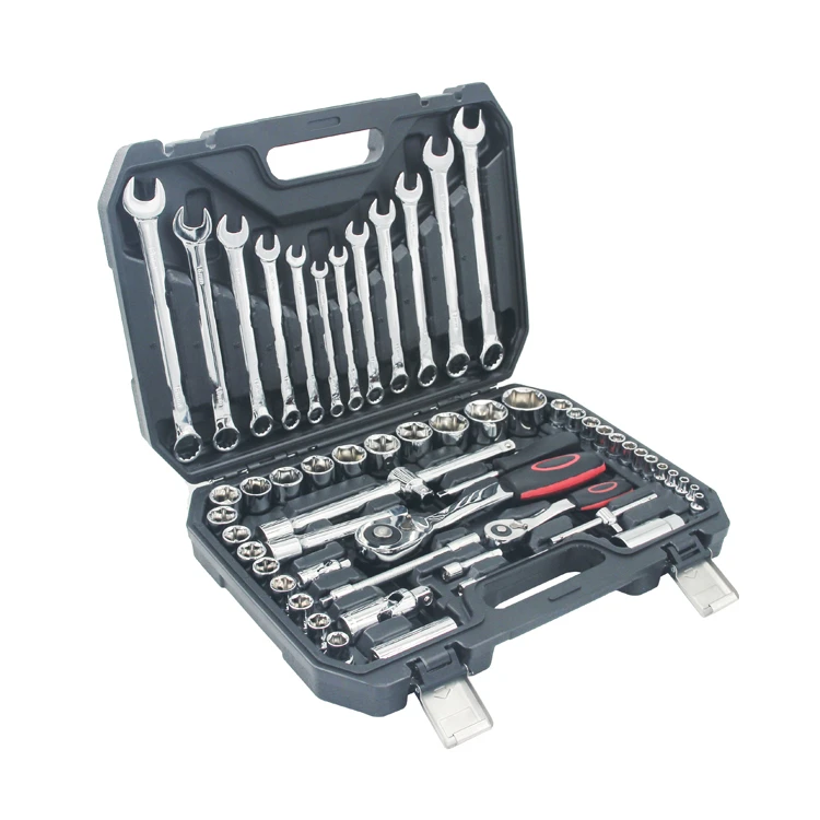 61pcs Wholesale Tools Box Set Mechanic Car Repair Tools