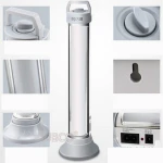 6W Rechargeable led camping solar emergency lamp light 60LED tbeads SOS Emergency Light LED Tube Reading book night light indoor