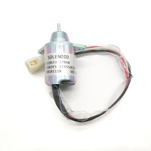 7 Years Factory Offer SA-4562T, SA-5213 1503ES-12S5SUC5S Excavator Engine Parts 12V 24V Stop Shutdown Solenoid