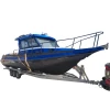 7.5m 25ft new design aluminum cabin cruiser fishing boat from China quality factory