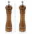 Import 8 Inch Wood Salt Pepper Grinder Shakers Set With Adjustable Ceramic Rotor from China