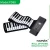 Import 88 keys roll up piano keyboard Electronic music instrument for Exercising from China