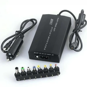 88w 90w 100w 110w 120w 135w 12V-24V Manual Multi-Function Universal Power Adapter Charger for Notebook Laptop with 8 tips