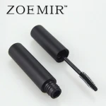 8ml Cosmetic classical matte black eyelash cream plastic mascara packaging tube