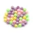 Import 8MM ACRYLIC ELECTROPLATING AB string beads color ball beads plastic straight hole loose beads diy bracelet accessories wholesale from China