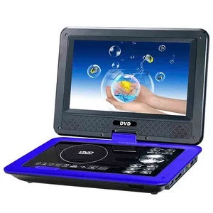 9 Inch Portable DVD player with  DVB-T/T2 Tuner  USB port SD port AV-IN/OUT Game  3D and glass