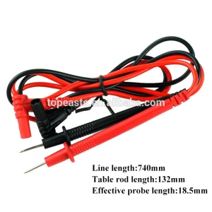 9500 Needle Tip Probe Test Leads Pin Hot Universal Digital Multimeter Multi Meter Tester Lead Probe Wire Pen Cable 18mm
