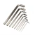 Import 9pcs Metric Allen Wrench Hex Set Standard Short Long Arm spanner 1.5-10mm For Bicycle Motorcycle Repair Tools from China