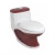 Import A3116A bathroom sanitary floor mounted black enamel waterless toilet from China
