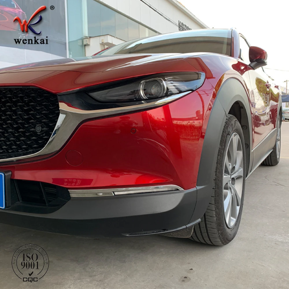 ABS Chrome Front Fog Light Trim For Mazda CX-30 2020 2021 Car Exterior Accessories