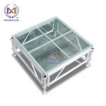 Acrylic Led Stage Aluminum Stage Frame Truss Structure  Platform in alluminio $