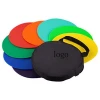 ActEarlier colorful indoor outdoor Vinyl round Spot markers flat Indicators for Sports Training exercise non-skip