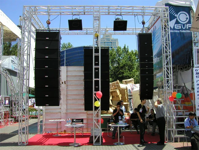 Active powered speaker line array outdoor professional audio concert stage night club sound system