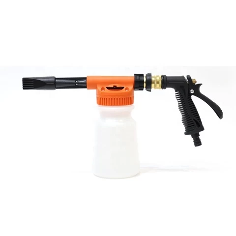 Adjustable Foam Cannon Low pressure PA Car washing tools Bottle Snow Foam Lance cleaning gun