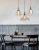 Import Adjustable Height Indoor Brass Hanging Fixture Edison Bulb Clear Glass Industrial Vintage Nordic Pendant Light from China