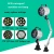 Import Adjustable waterproof Led machine tool working lamp long arm 9W from China