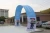 Advertising arch backdrop vivid graphic tension fabric display banner stand for trade show exhibitions