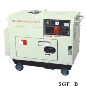 Air cooled silent diesel generator 5kva for home use,5kva silent diesel generate electricity supplier of power