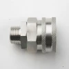 Air Quick Connector Carbon Steel Metric Hydraulic Pneumatic Parts