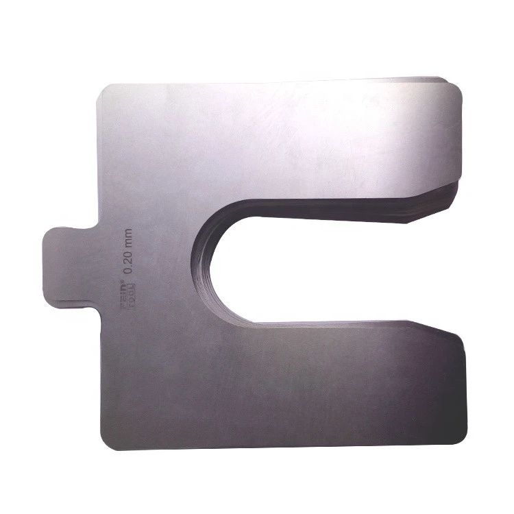 Alignment stainless U shims