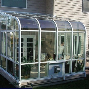Aluminium Glass Extensions Outdoor Glass Patio Rooms