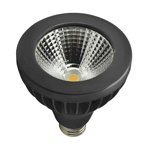 Aluminum Black Led Par38 Light E27 Bulb Spotlight Fixture