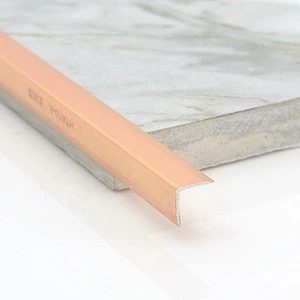 Aluminum Wall Skirting Board Protectors Accessories Polished An Aluminium tile trim Carpet Cover Strips